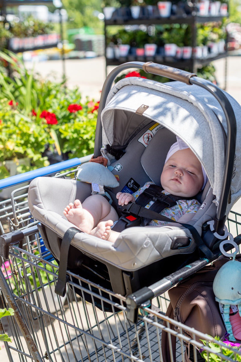 Putting car seat in cart hotsell