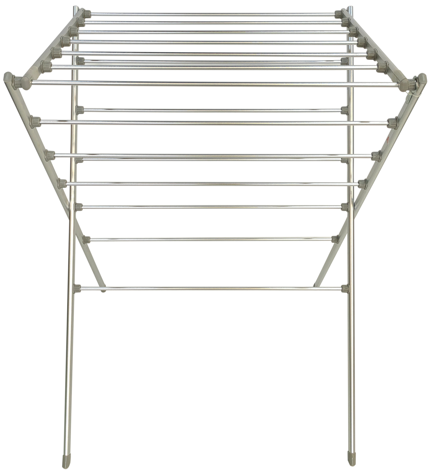 Totes Babies Premium Aluminum Foldable Air Drying Laundry Rack, Free-Standing, Easy Assembly, 12 Rails, 36-in.